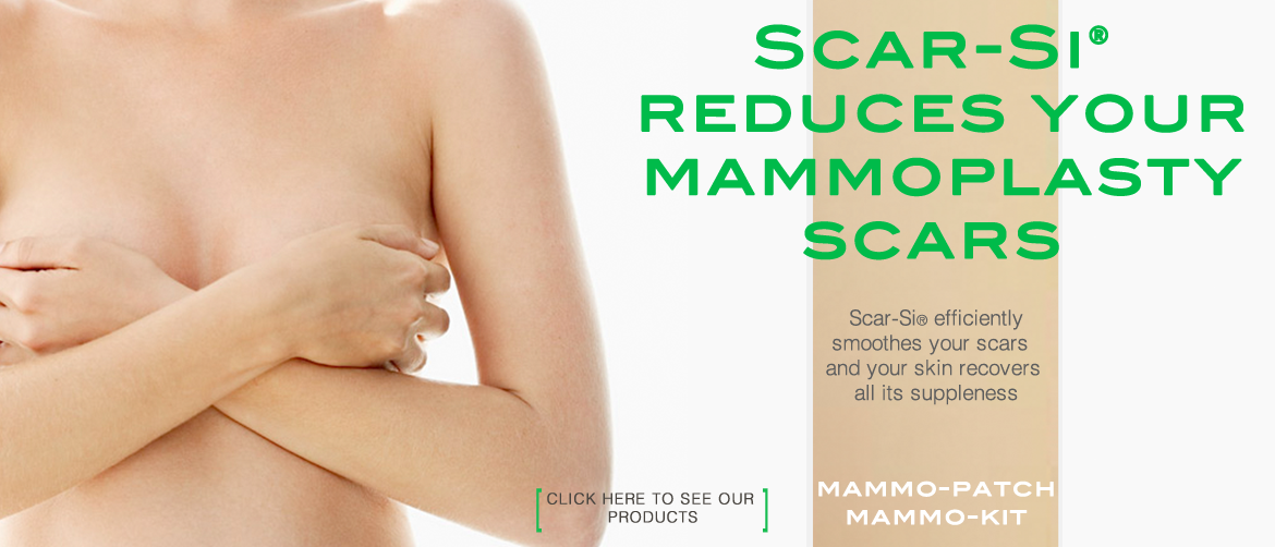 Scar-Si reduces your mammoplasty scars